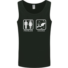 Scuba Diving Problem Solved Mens Vest Tank Top