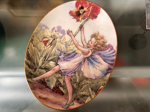 Royal worcester flower - worcester, fairies