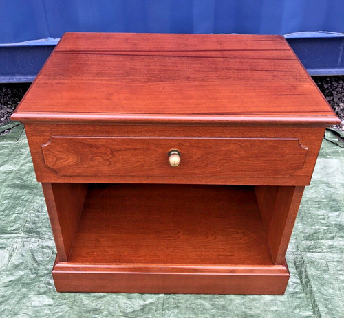 Plan bedside cabinet teak - g,
