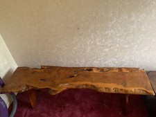 Antique vintage wooden coffee table Collective Item Locally!!! 54 X 14 X 1 4 Inc