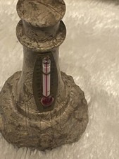 Antique lighthouse-shaped thermometer 1900's