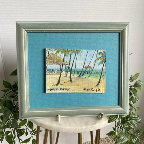 Vintage 1998 small acrylic - vintage,