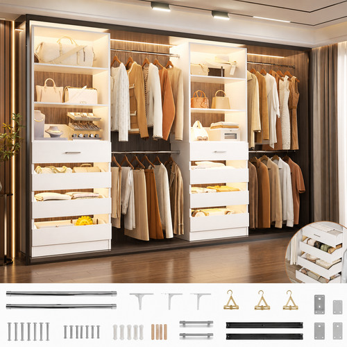 15ft closet system 8 - closet,