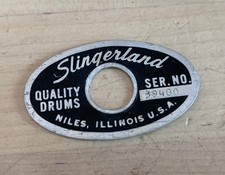 Slingerland 70s Vtg Black