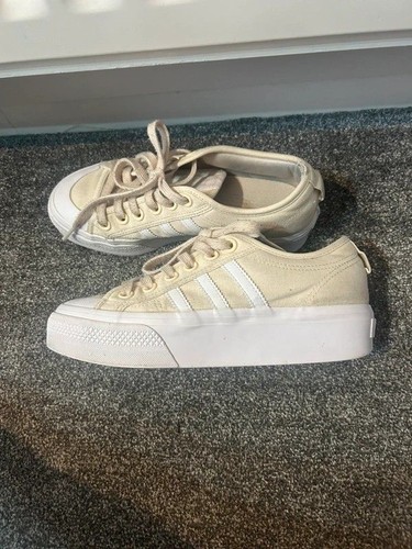Adidas nizza platform trainers