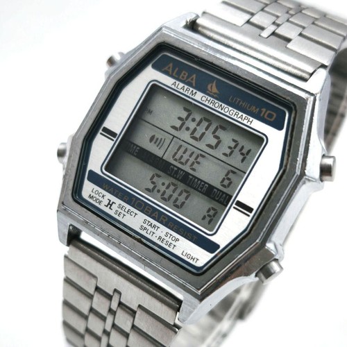 Rare working seiko alba - rare,