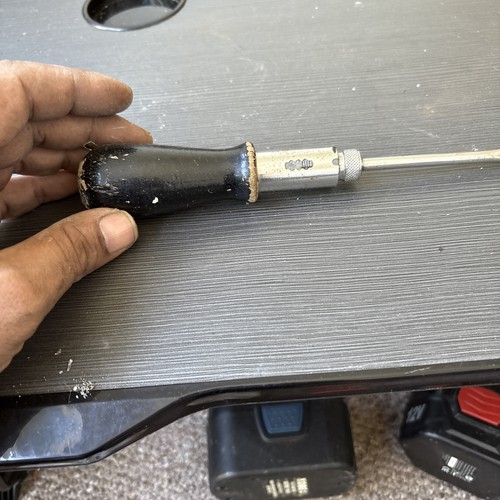 Vintage unusual screwdriver - vintage,