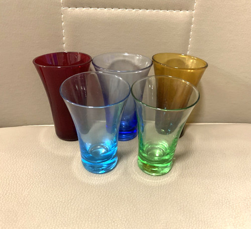 Set colourful harlequin - set, of