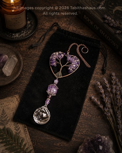 Amethyst tree life - amethyst, of
