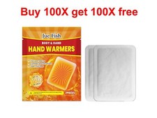 10-100 Hand Warmers (5-50Packs) for Pockets,Gloves,Hiking,Golf,Football,Outdoors