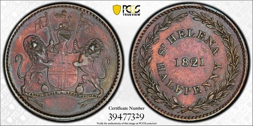 Helena ascension 1821 - st., &