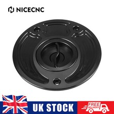 Black Fuel Gas Tank Cap Cover