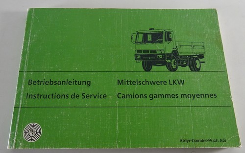 Operating instructions manual - operating, instructions/manual