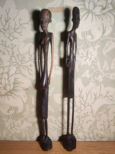 Hand carved wooden figurine