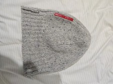 Men’s Prada Beanie Hat Grey