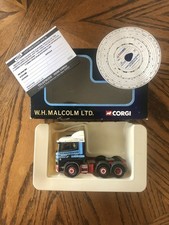 Corgi CC12108 SCANIA PREMIUM TRACTOR UNIT ‘W.H. MALCOLM LTD’ - 1/50 Boxed