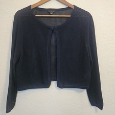 Talbots Open Stitch Shrug