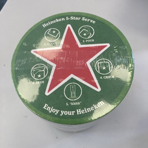 100 heineken beer mats - 100,