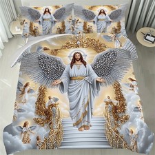 Heaven Angel Jesus Quilt Duvet