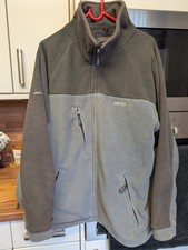 Grey's fishing Fleece Jacket Size Large
