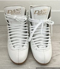 Graf - 265 (UK 6.5) Small Width White Ice Dance Boot