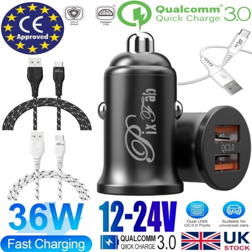 Fast car charger cigarette - car,