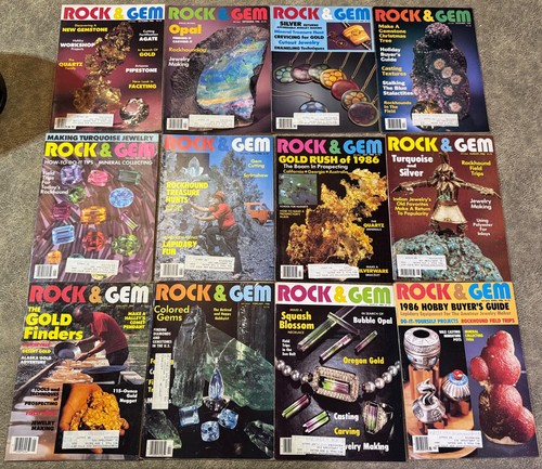 Rock gem magazines - rock, &
