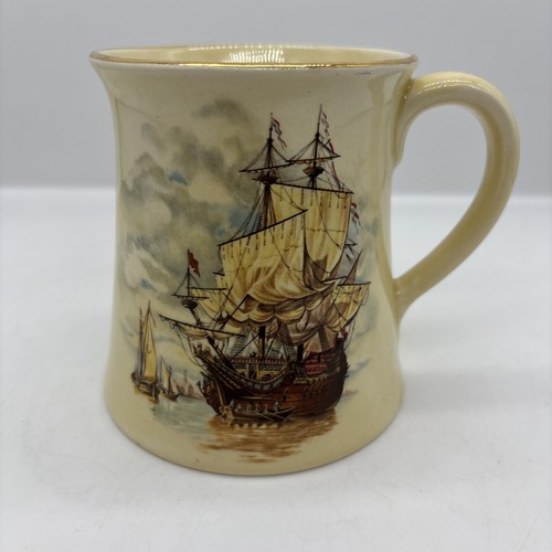 Crown devon staffordshire ship - staffordshire,
