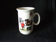 1967 Norman Thelwell Mug by Churchill Pony Show Jumping