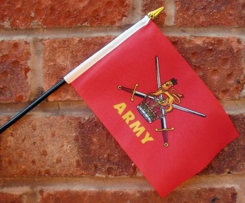 British army hand - hand, flag