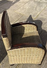 Vintage Wicker Child Size Arm