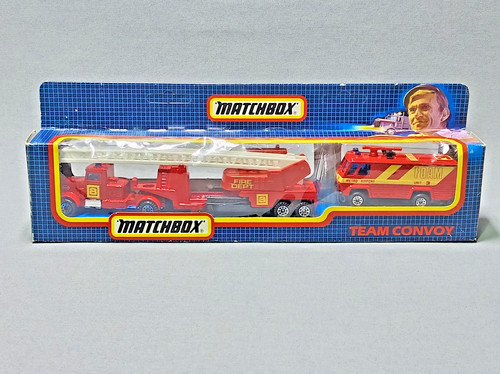 Matchbox team convoy tc1 - matchbox, fire