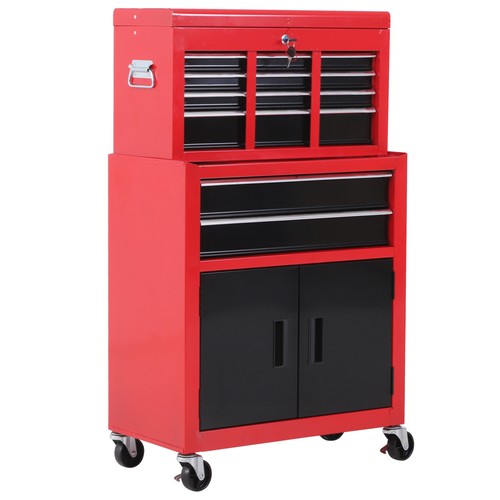 Tool chest wheels with 6 - chest, on