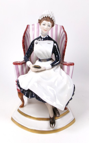 Royal worcester nurse figure - nurse,