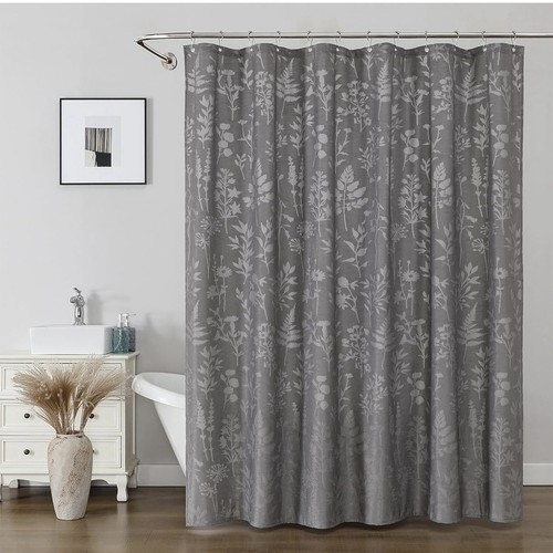 Floral shower curtain lace - floral, curtain,