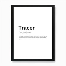 Tracer Definition Meaning Art