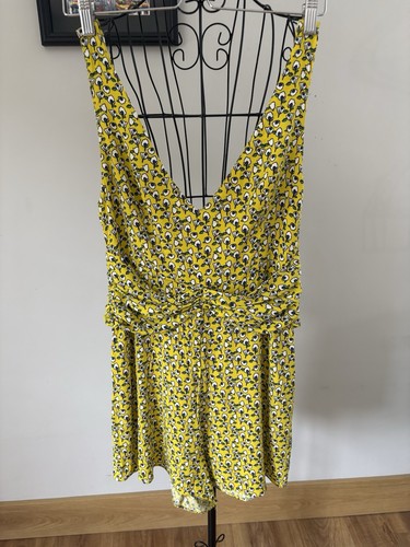 Zara trafaluc yellow floral - zara,