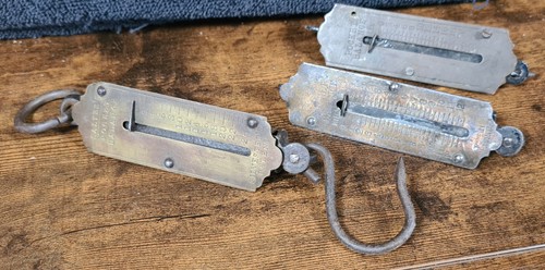 Antique brass pocket - pocket, balance