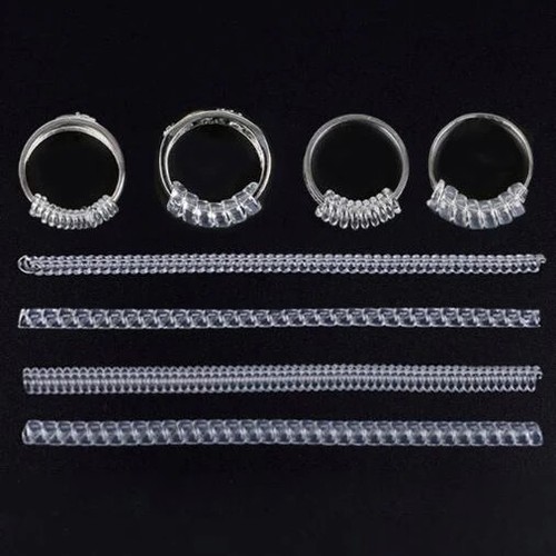 4pcs ring size adjuster clear - ring,