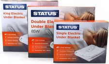 Electric Blanket Heated Under