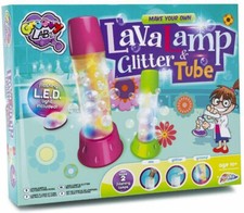 GROOVY LABZ MAKE YOUR OWN LAVA LAMP & GLITTER TUBE