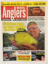 ANGLERS MAIL - 10 JULY 2018 - GOLDEN AGE OF BIG RUDD - THE PERFECT FEEDER RIG