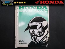 GENUINE HONDA 1986 XR250R