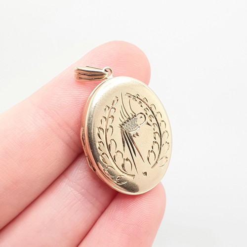 Vintage 9ct gold - 9ct, bird