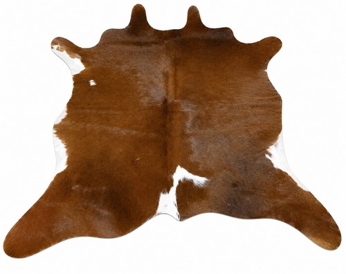 Natural cowhide rug - cowhide,