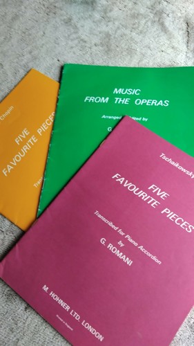 Accordion music transcribed - accordion, by