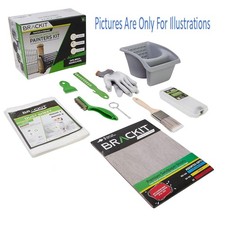 Brackit Painter’s Kit MT2351 for Cleaning Painting for Gates Benches Stairs Open