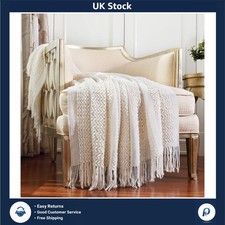 Chic Knit Throw Blanket Cozy