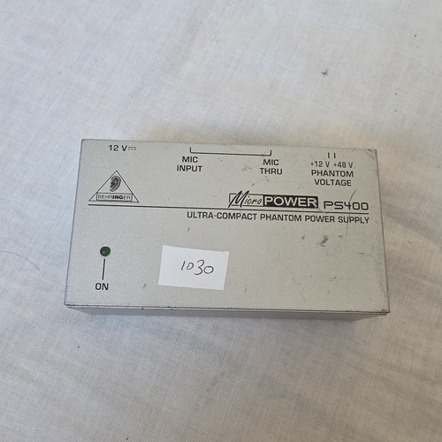 Behringer micropower ps400 - behringer,