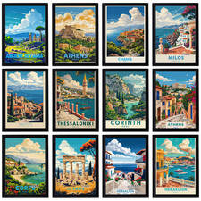 Vintage Travel Holiday Poster